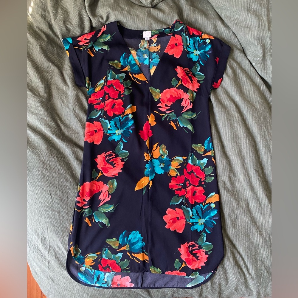 A New Day Floral Mini Dress